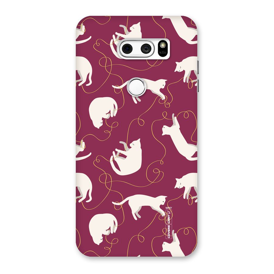 Lazy Kitty Back Case for LG V30