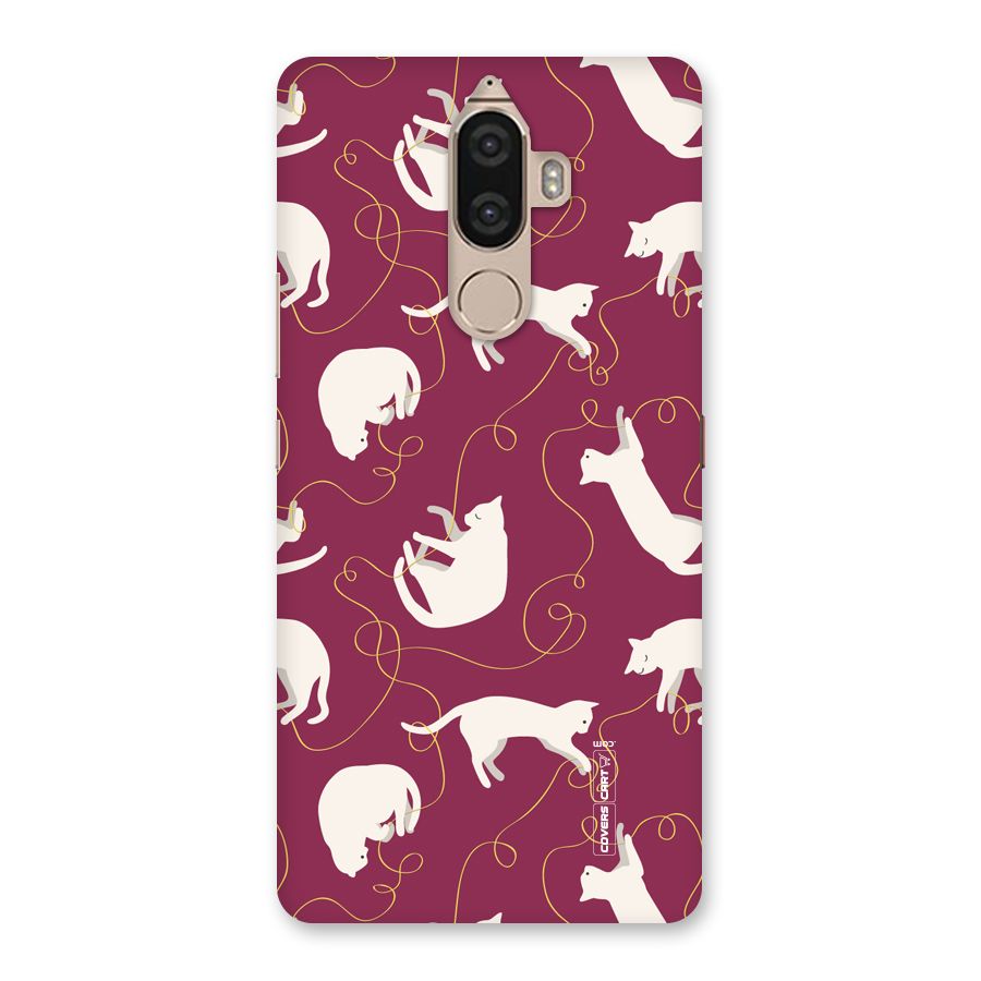 Lazy Kitty Back Case for Lenovo K8 Note