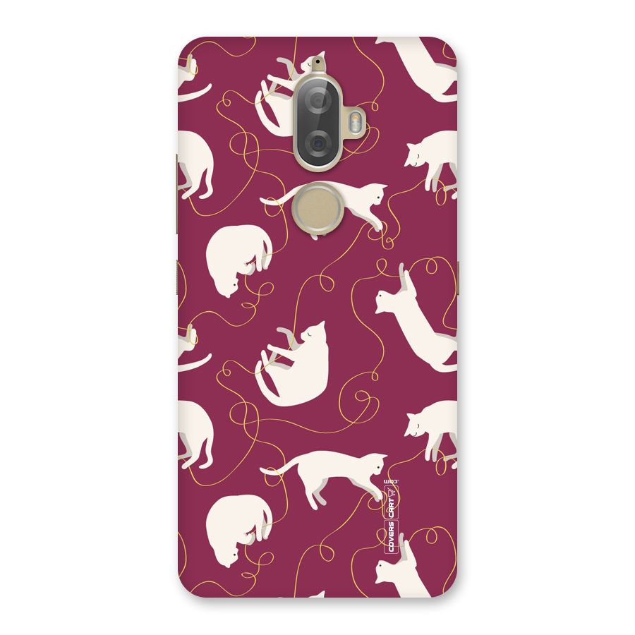 Lazy Kitty Back Case for Lenovo K8 Plus