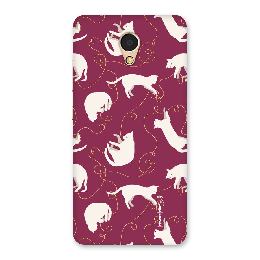 Lazy Kitty Back Case for Lenovo P2