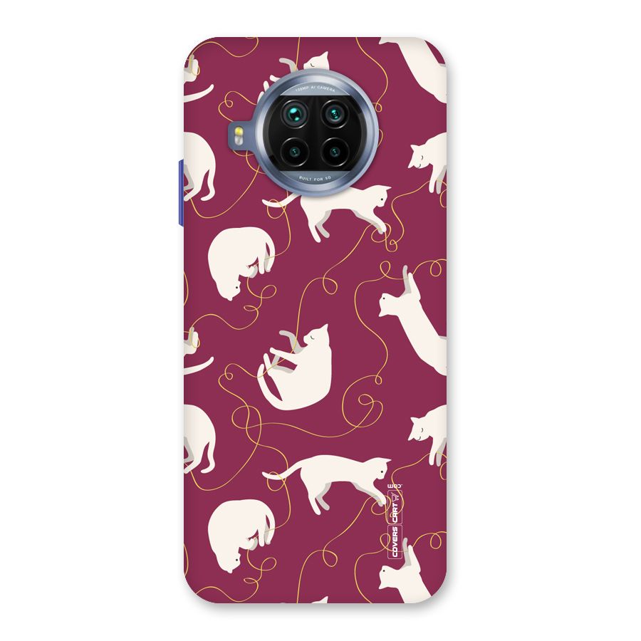 Lazy Kitty Back Case for Mi 10i