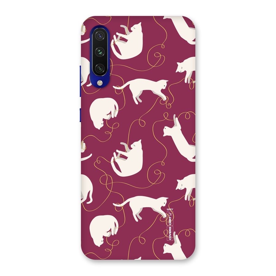 Lazy Kitty Back Case for Mi A3