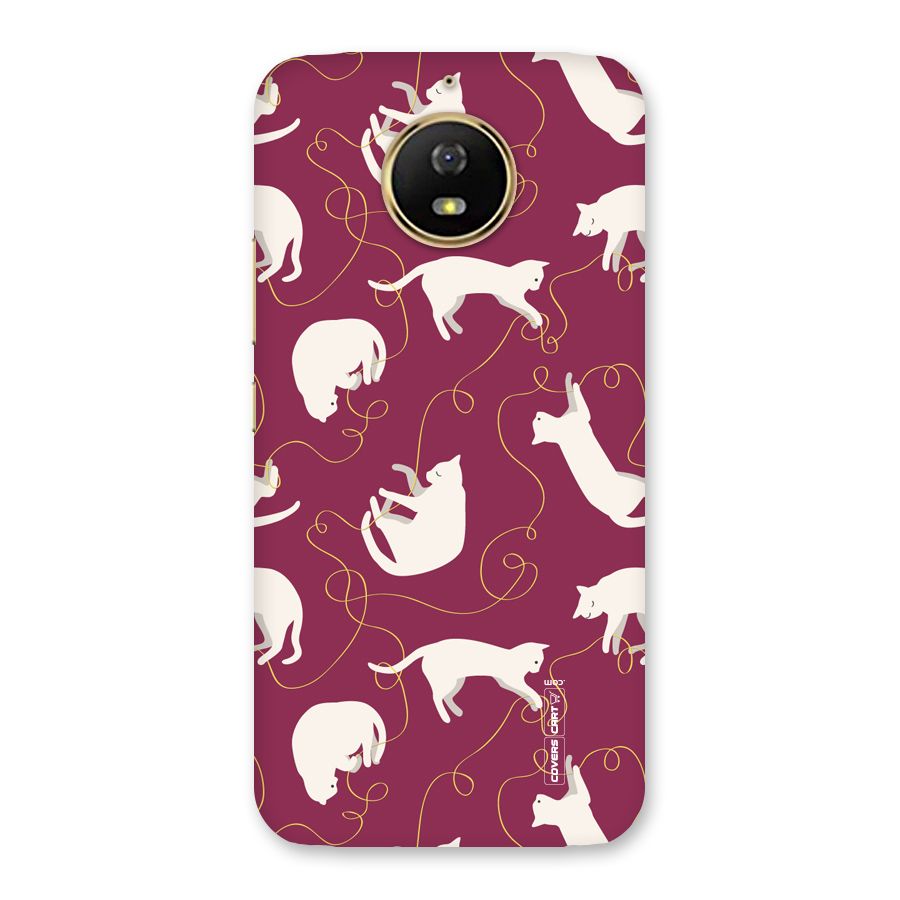 Lazy Kitty Back Case for Moto G5s