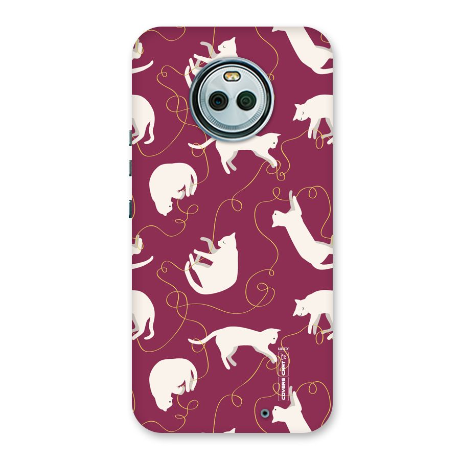 Lazy Kitty Back Case for Moto X4