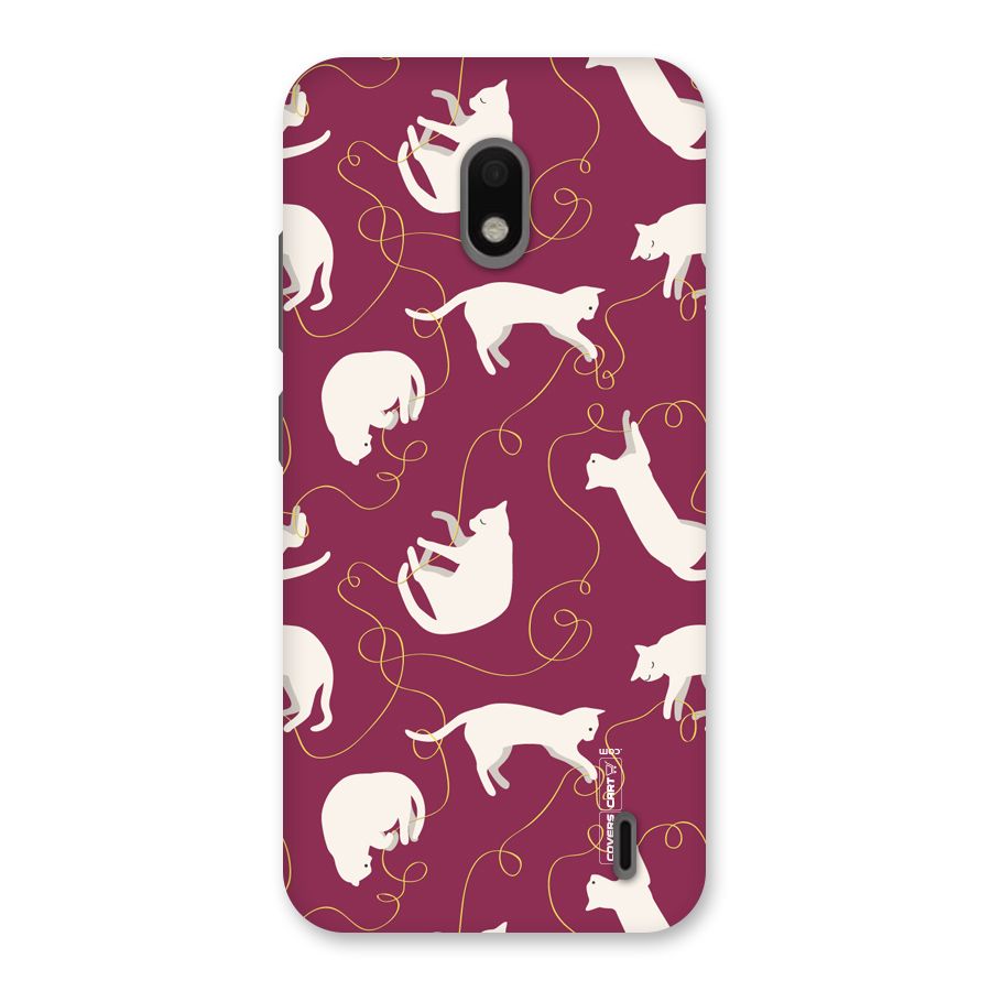 Lazy Kitty Back Case for Nokia 2.2