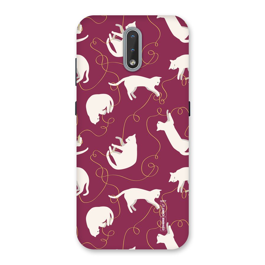 Lazy Kitty Back Case for Nokia 2.3