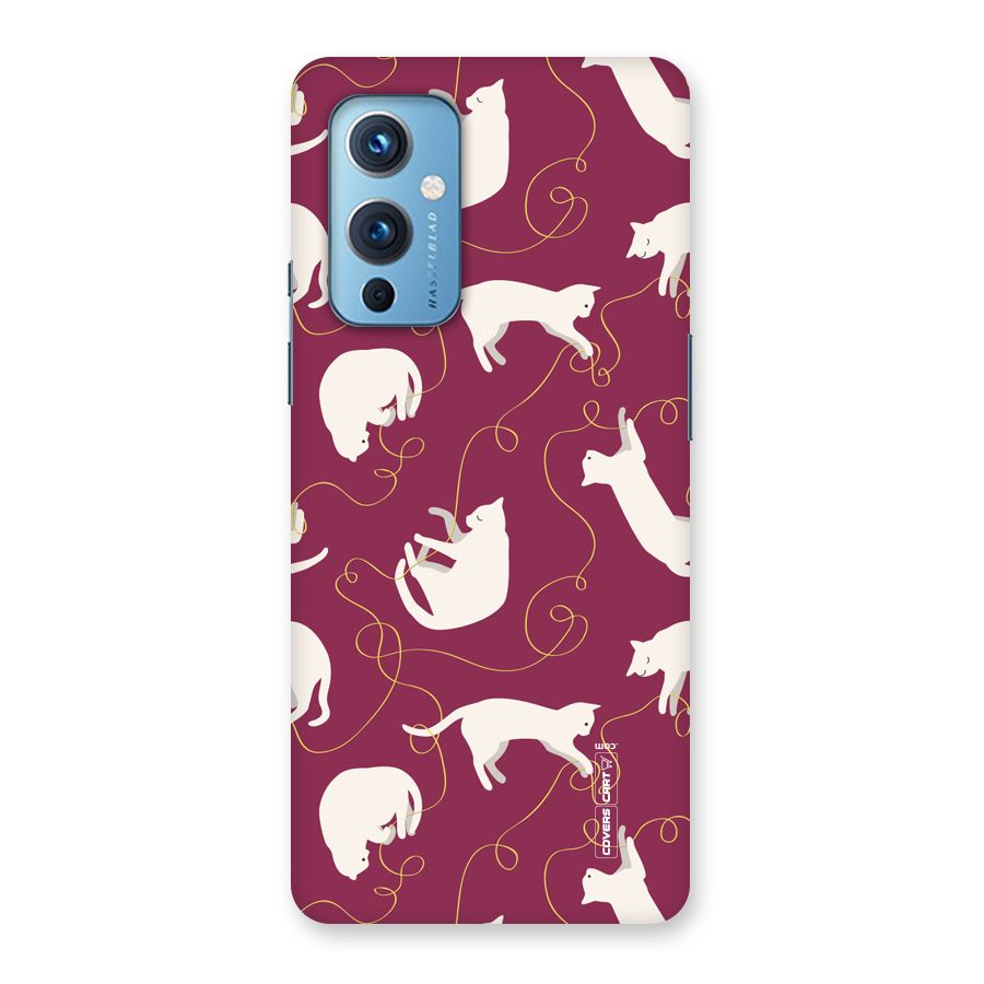 Lazy Kitty Back Case for OnePlus 9