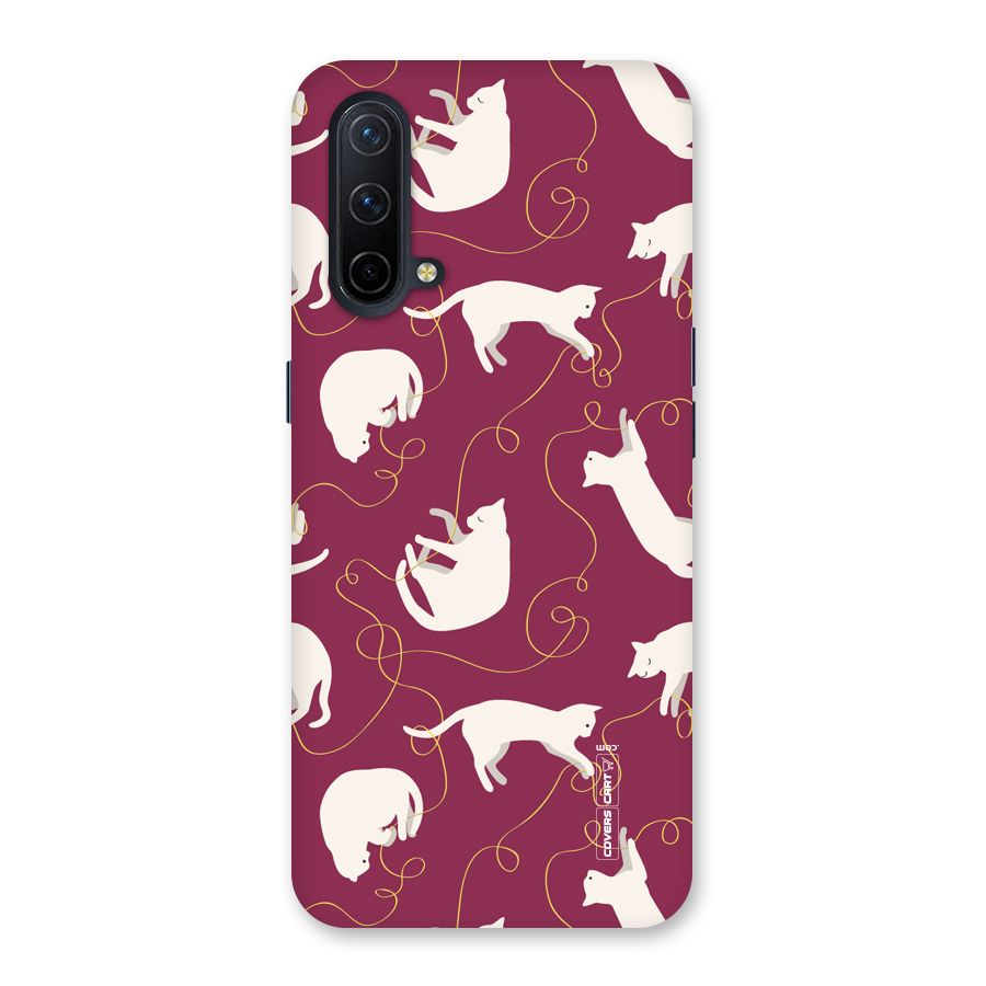 Lazy Kitty Back Case for OnePlus Nord CE 5G