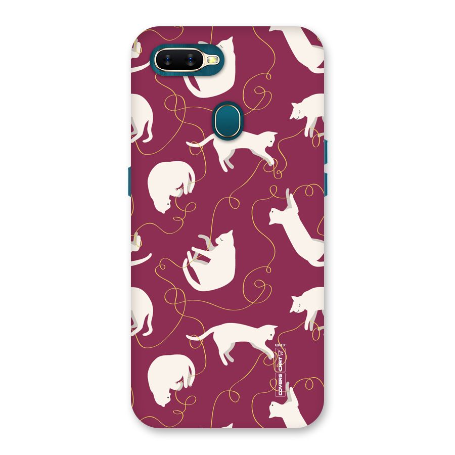 Lazy Kitty Back Case for Oppo A11k
