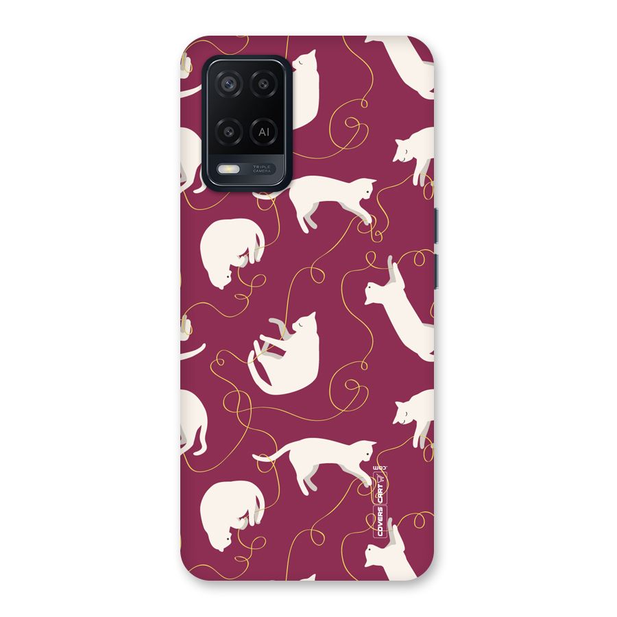 Lazy Kitty Back Case for Oppo A54