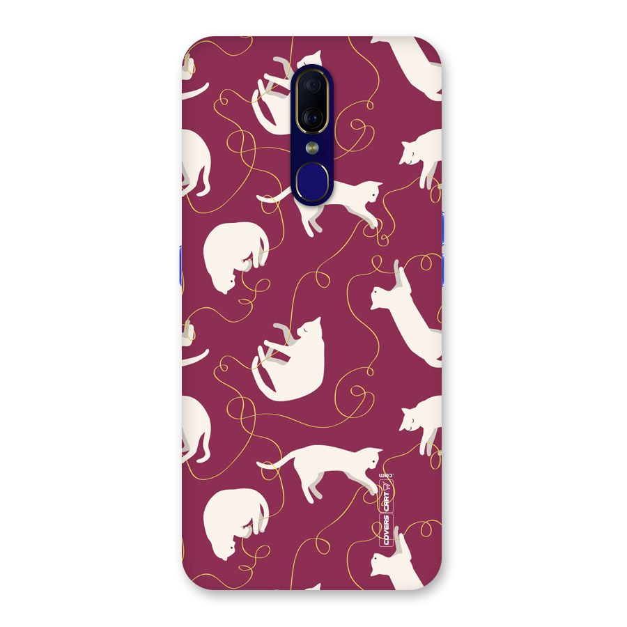 Lazy Kitty Back Case for Oppo A9