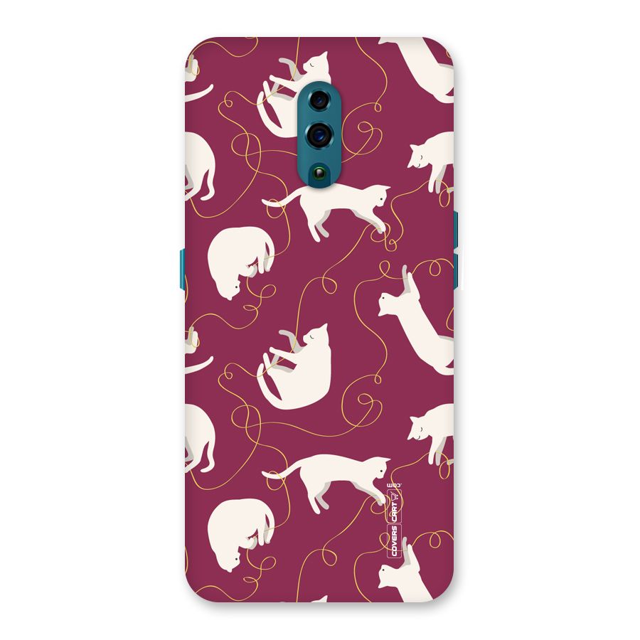 Lazy Kitty Back Case for Oppo Reno