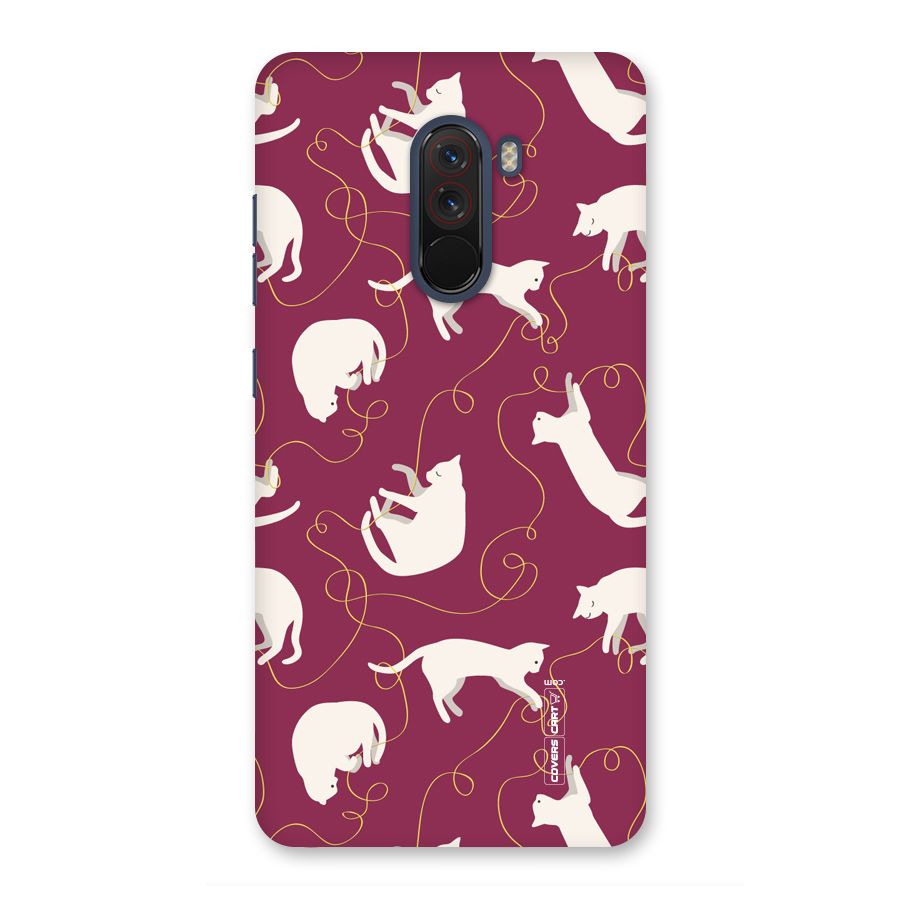 Lazy Kitty Back Case for Poco F1