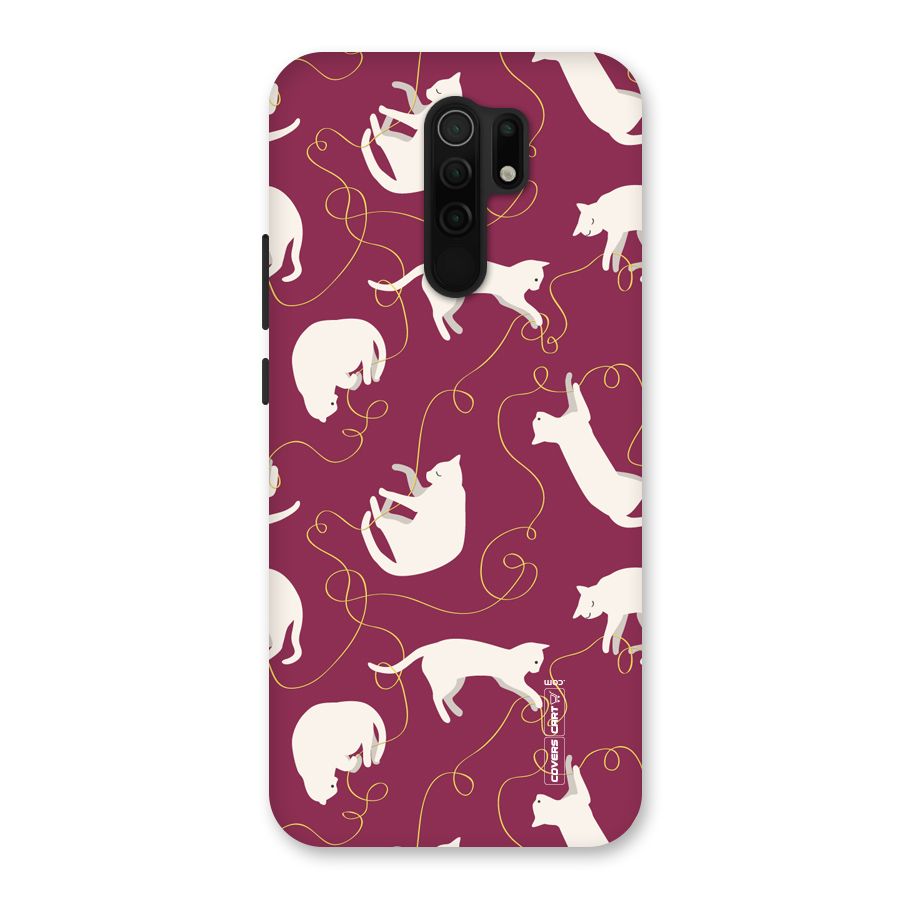 Lazy Kitty Back Case for Poco M2