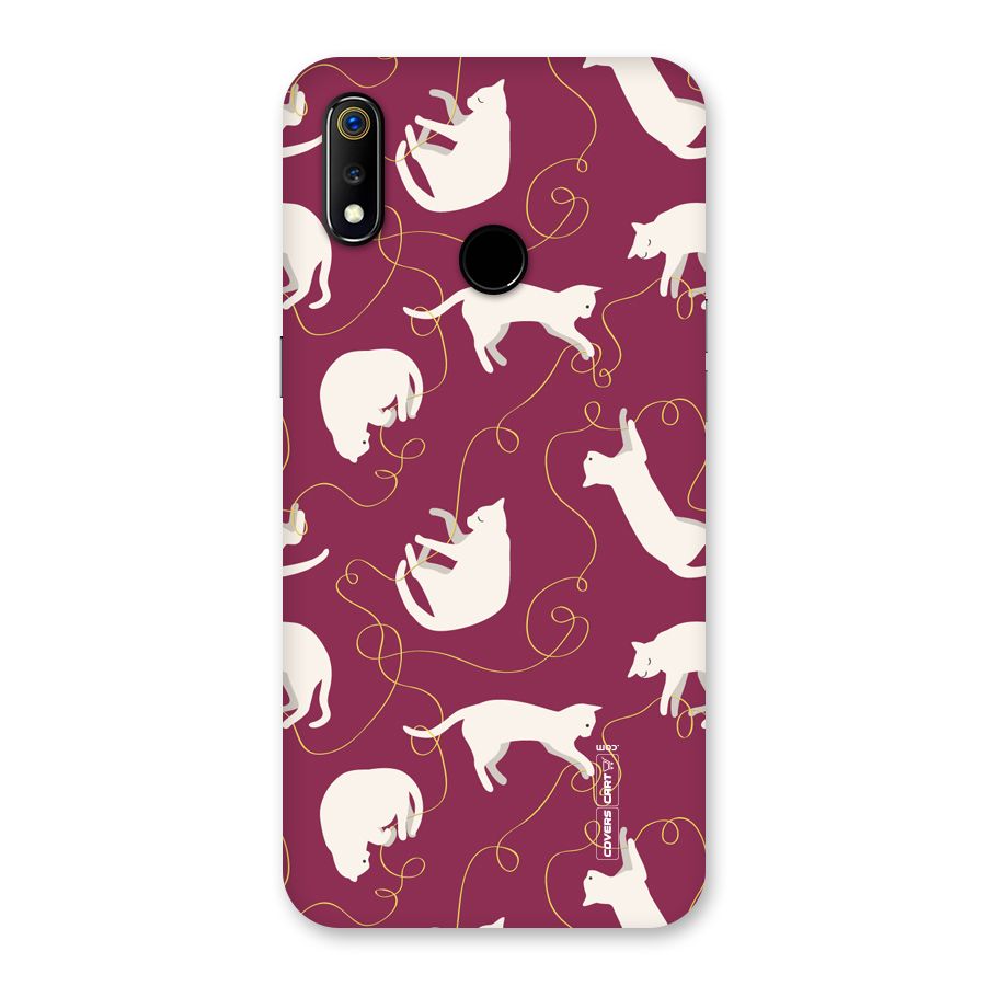 Lazy Kitty Back Case for Realme 3