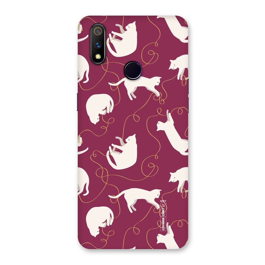 Lazy Kitty Back Case for Realme 3 Pro