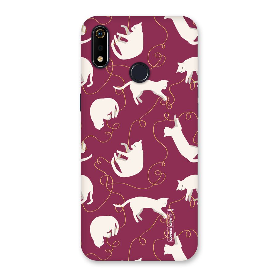 Lazy Kitty Back Case for Realme 3i