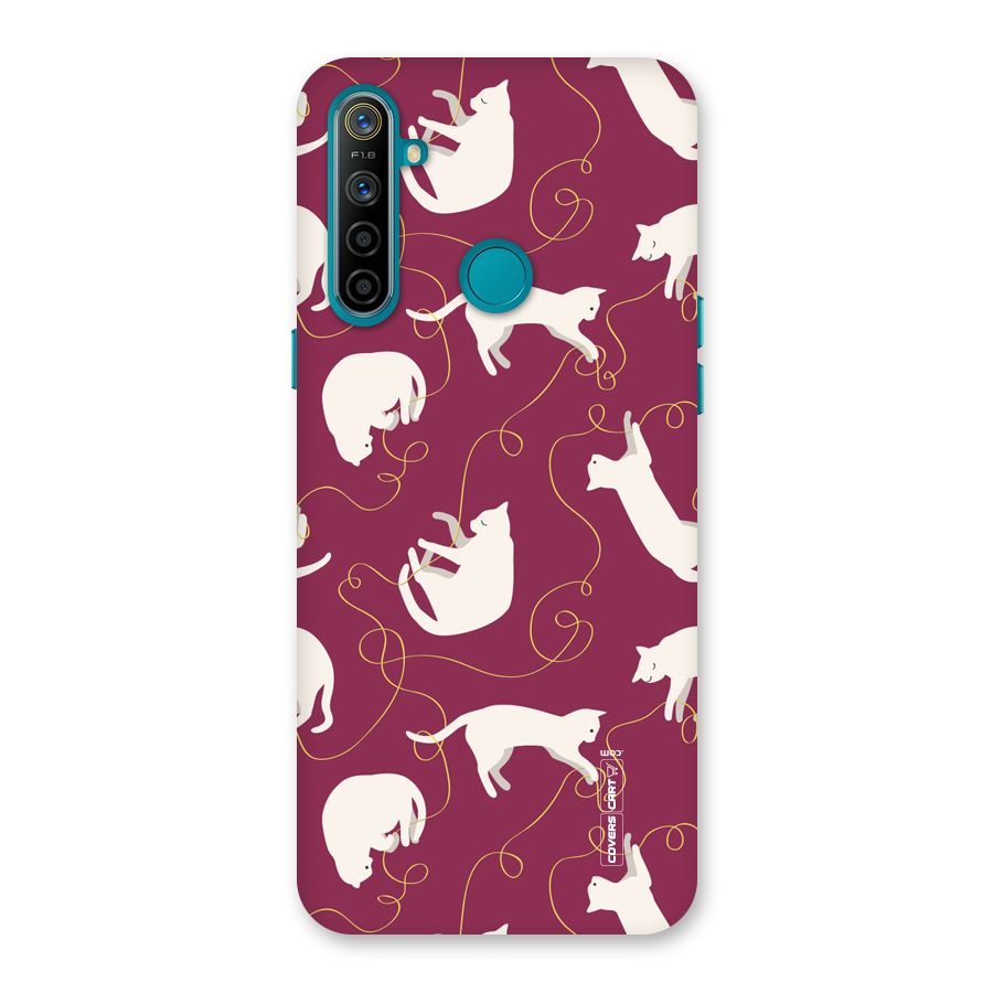 Lazy Kitty Back Case for Realme 5i