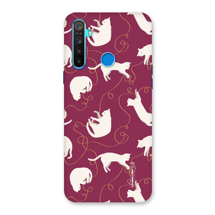 Lazy Kitty Back Case for Realme 5s