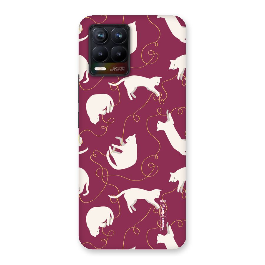 Lazy Kitty Back Case for Realme 8