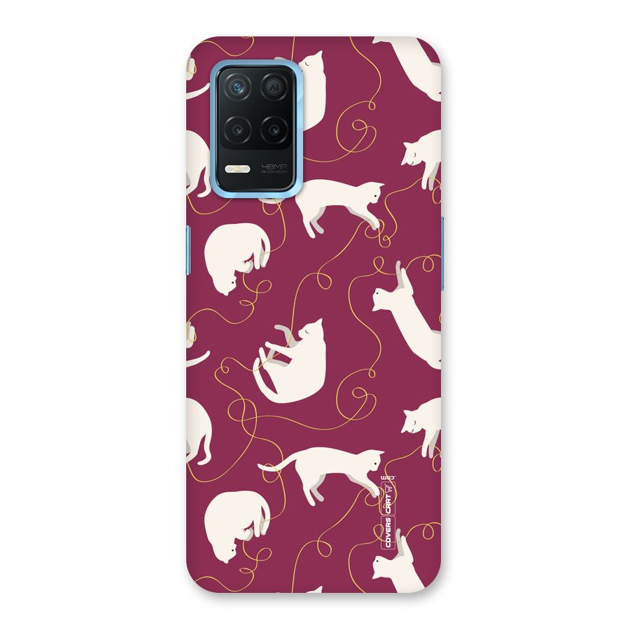 Lazy Kitty Back Case for Realme 8 5G