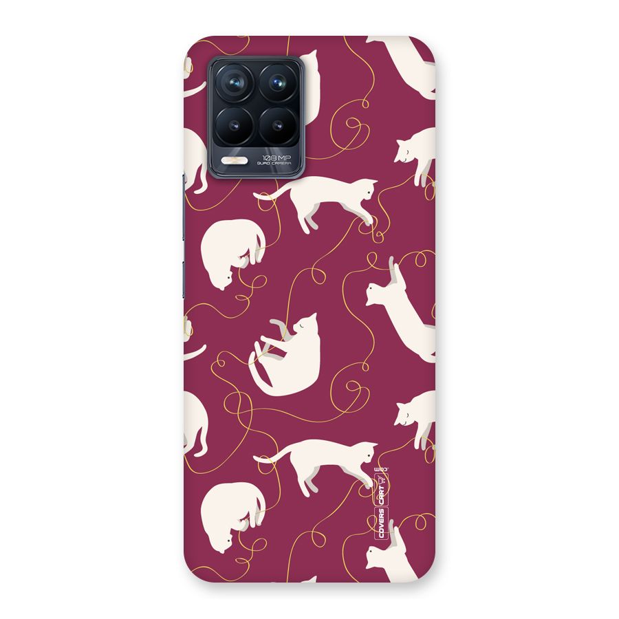 Lazy Kitty Back Case for Realme 8 Pro