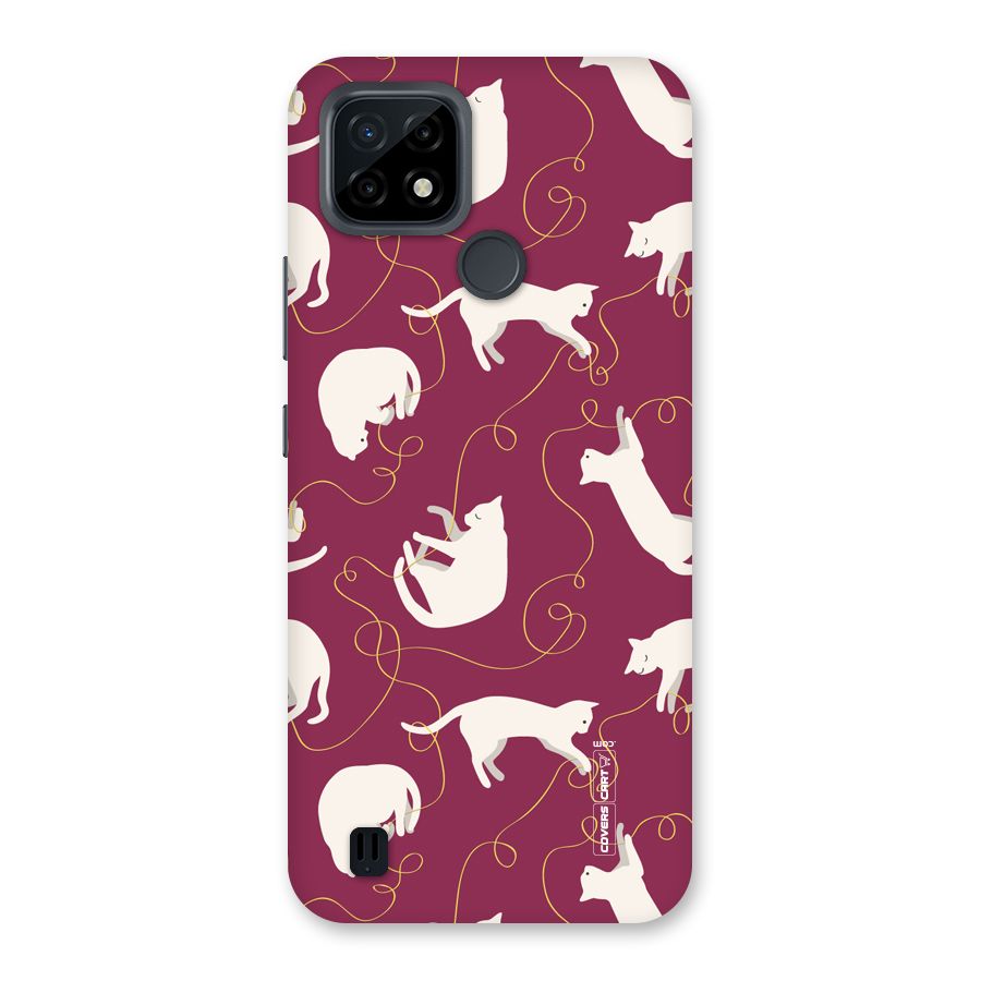 Lazy Kitty Back Case for Realme C21