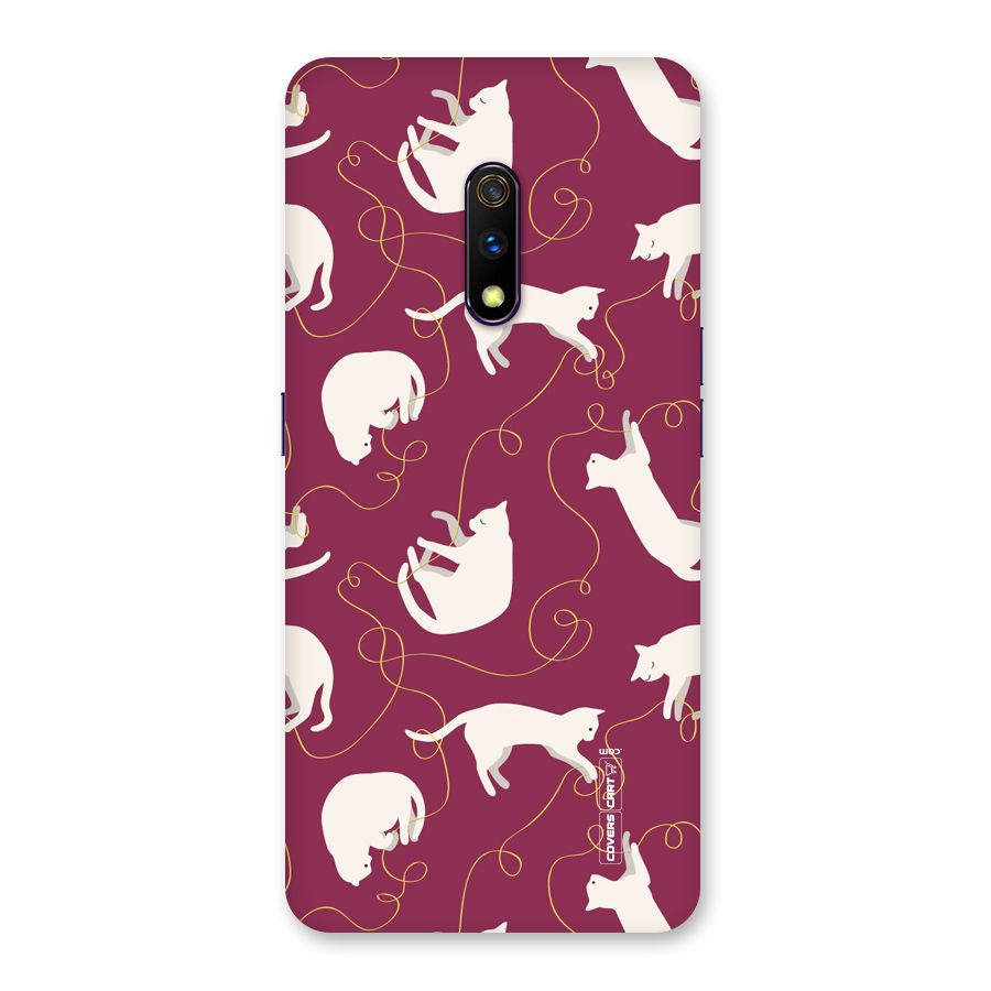 Lazy Kitty Back Case for Realme X