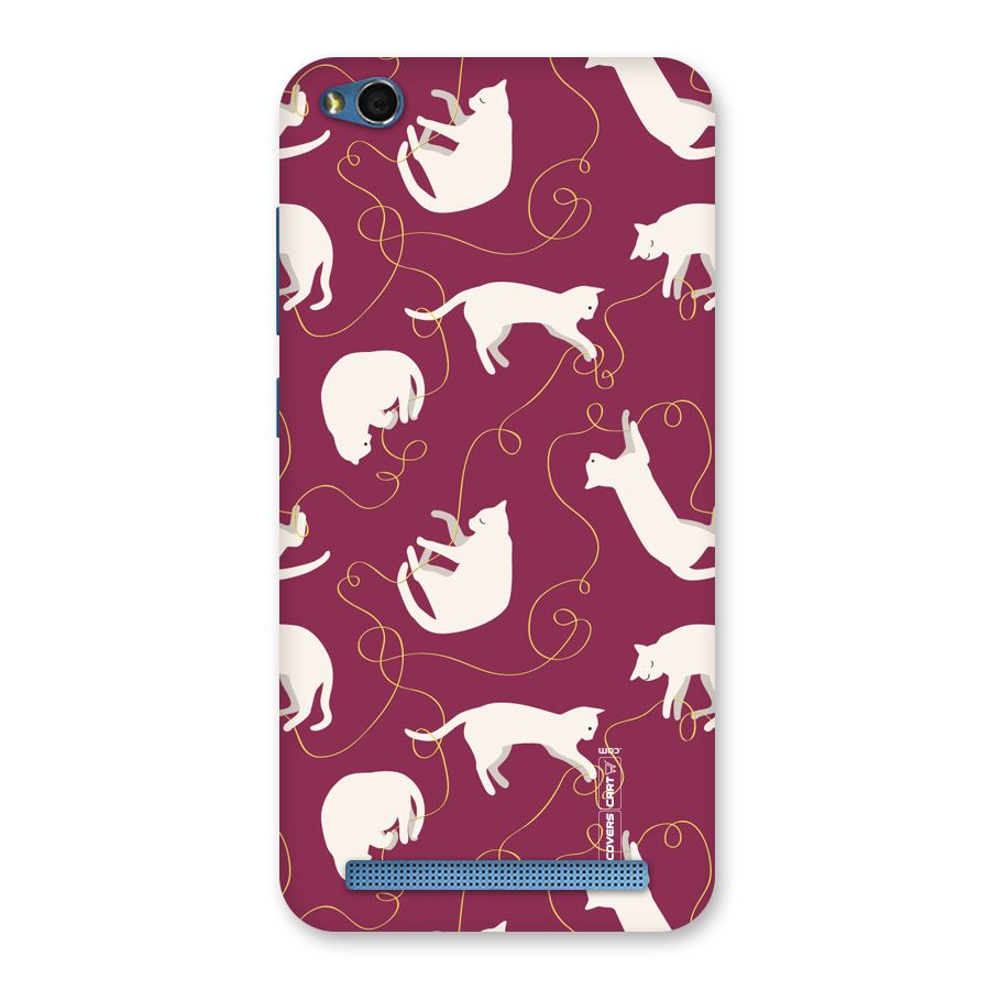 Lazy Kitty Back Case for Redmi 5A