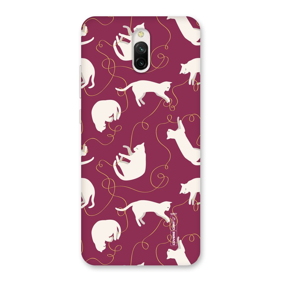 Lazy Kitty Back Case for Redmi 8A Dual