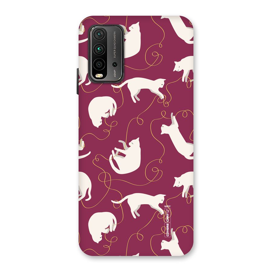 Lazy Kitty Back Case for Redmi 9 Power