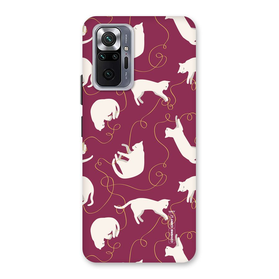 Lazy Kitty Back Case for Redmi Note 10 Pro Max