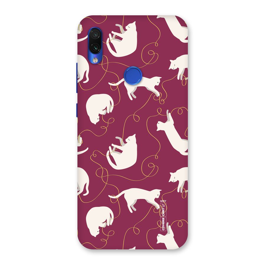 Lazy Kitty Back Case for Redmi Note 7S