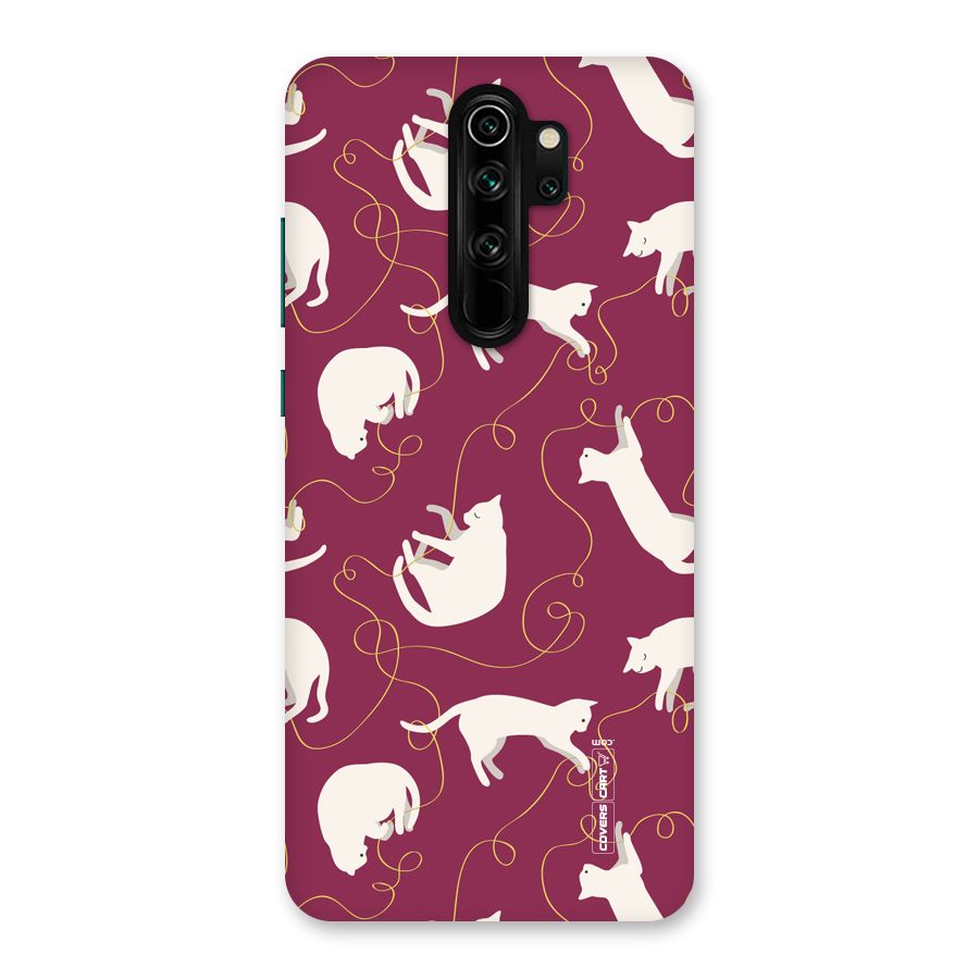 Lazy Kitty Back Case for Redmi Note 8 Pro