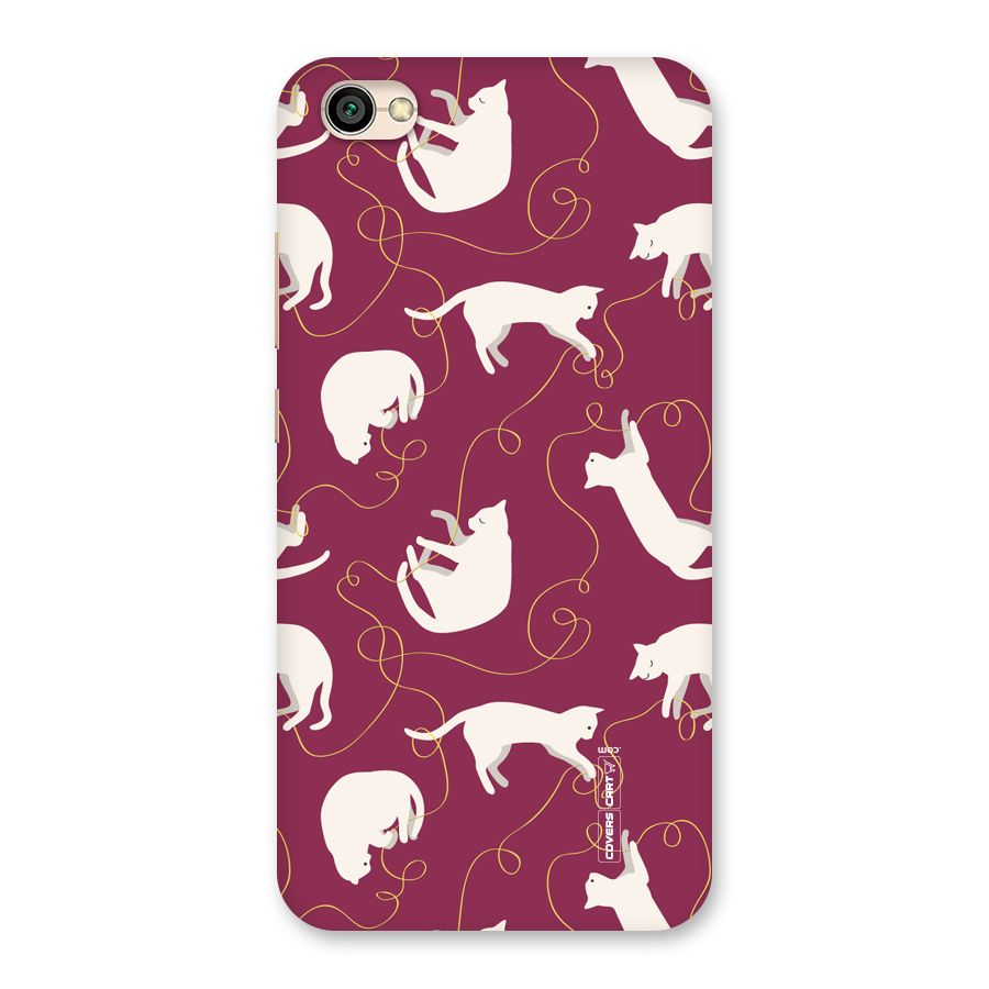 Lazy Kitty Back Case for Redmi Y1 Lite