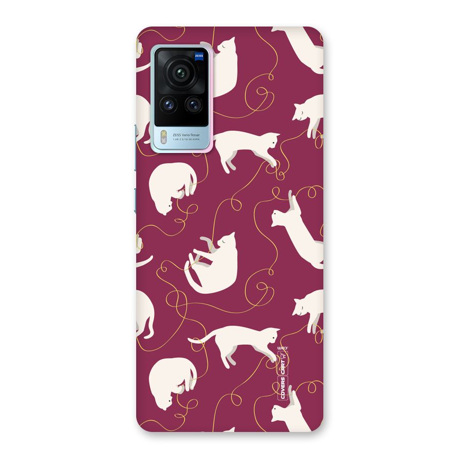 Lazy Kitty Back Case for Vivo X60 Pro