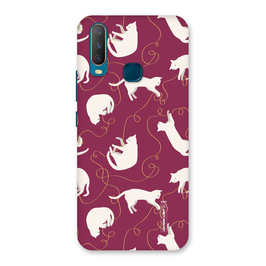 Lazy Kitty Back Case for Vivo Y11
