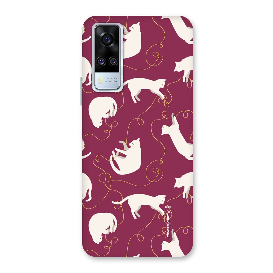 Lazy Kitty Back Case for Vivo Y31