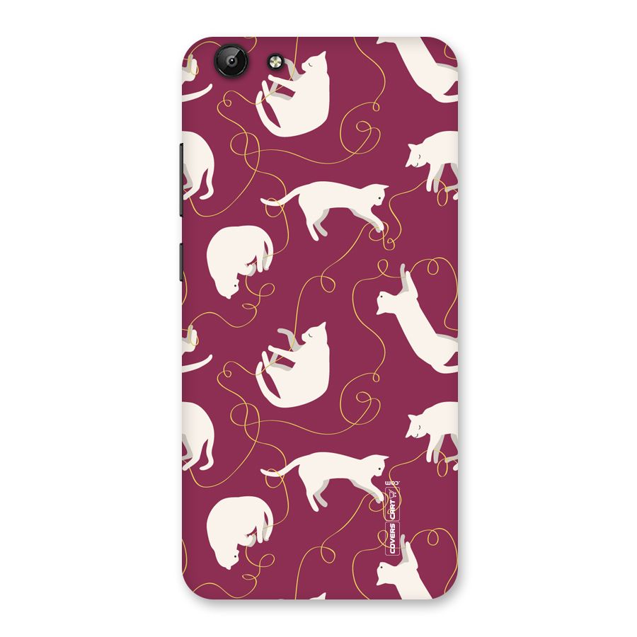 Lazy Kitty Back Case for Vivo Y69