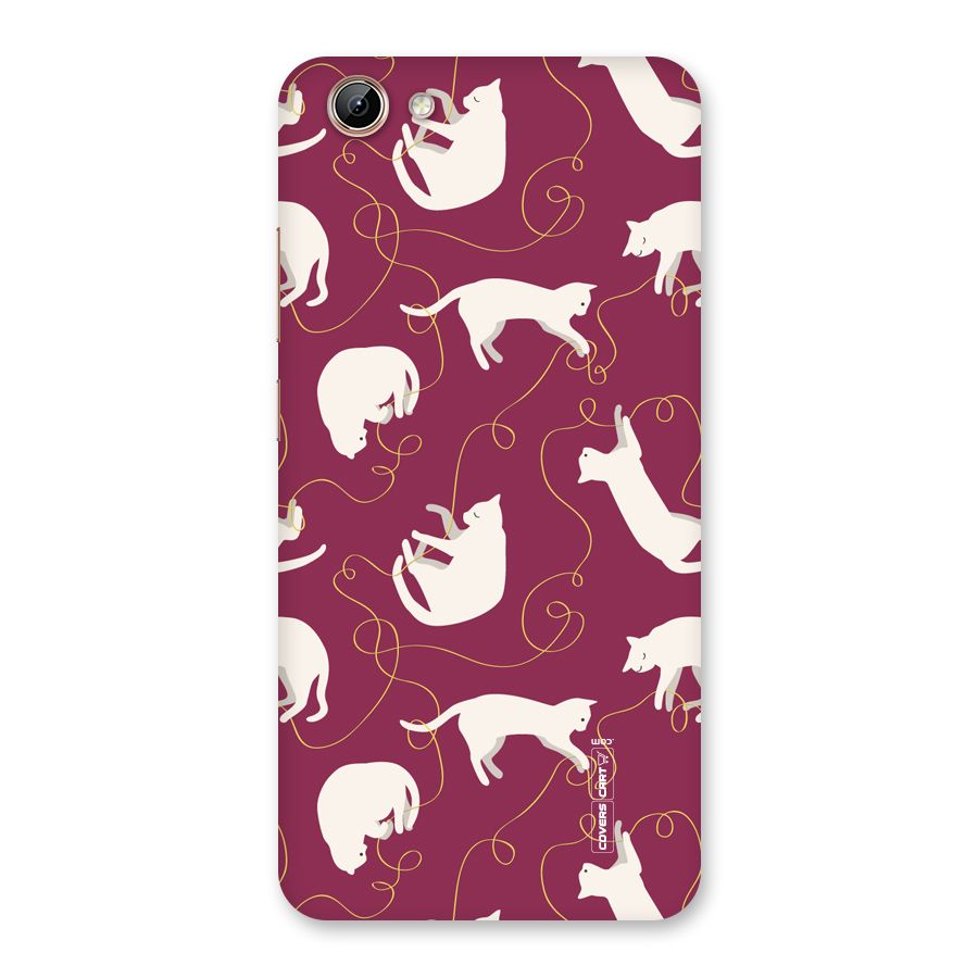 Lazy Kitty Back Case for Vivo Y71i