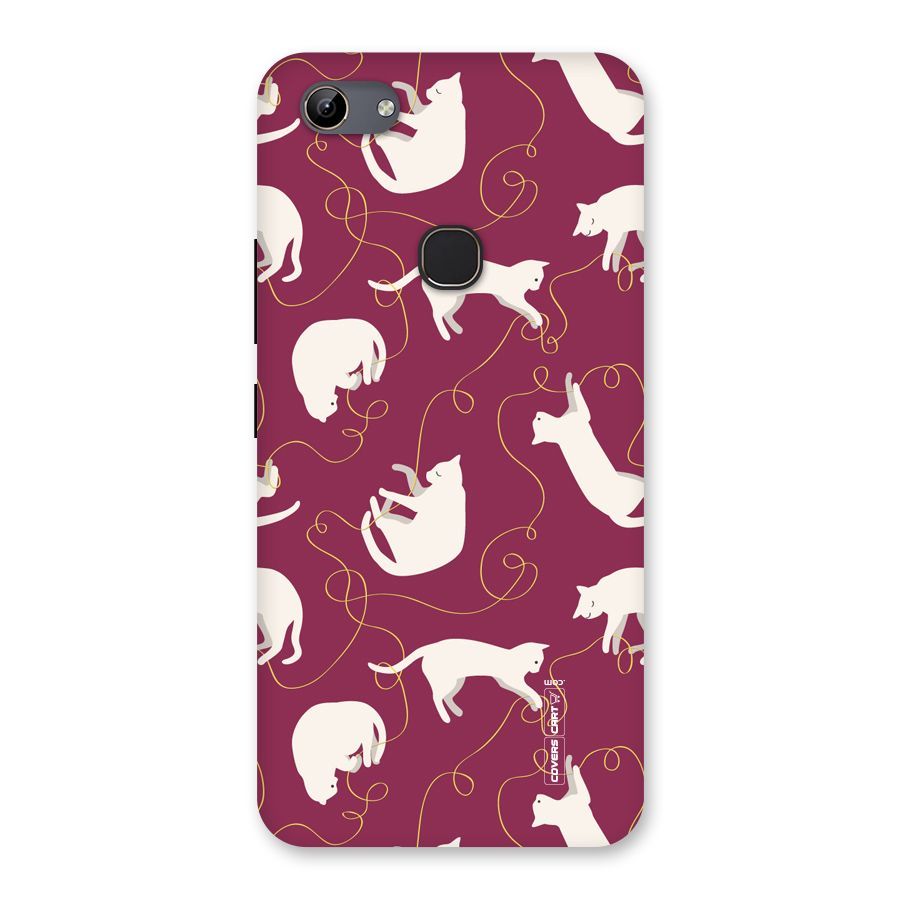 Lazy Kitty Back Case for Vivo Y81