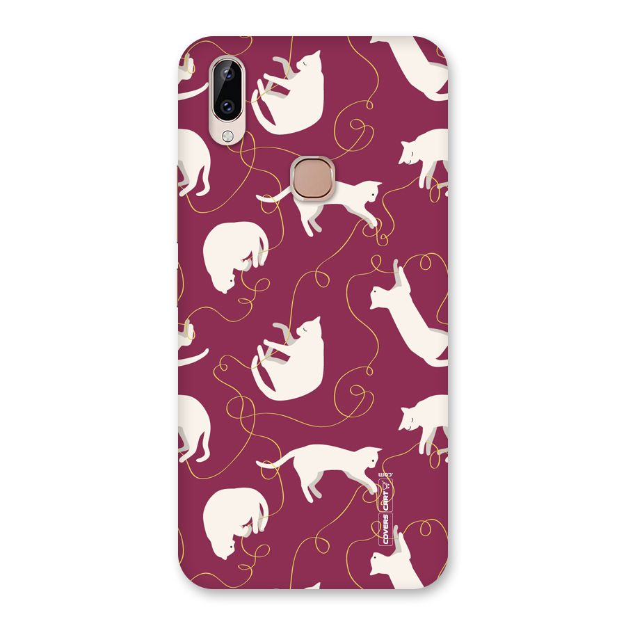 Lazy Kitty Back Case for Vivo Y83 Pro