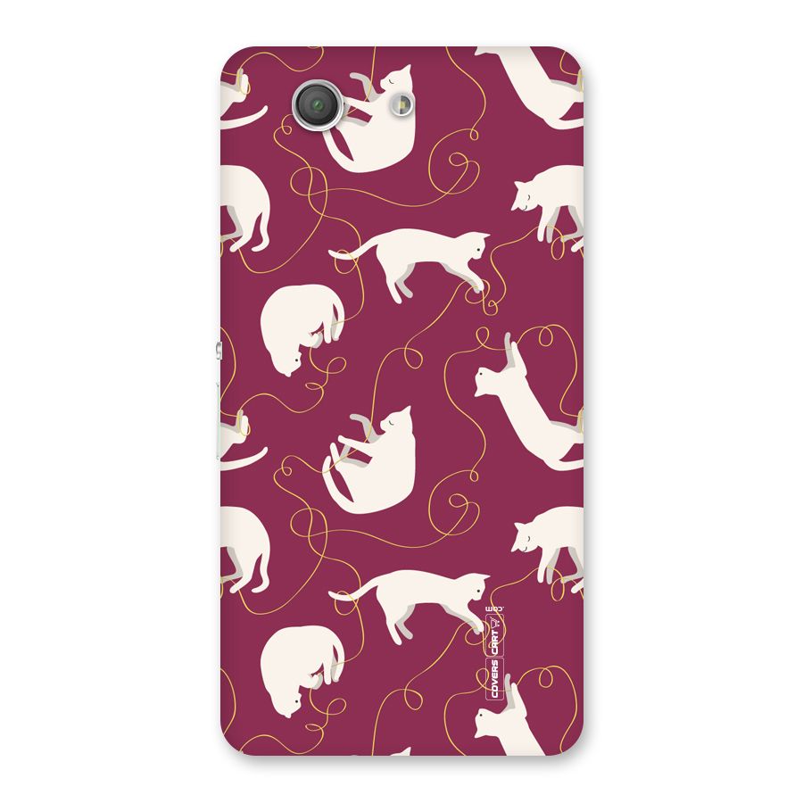Lazy Kitty Back Case for Xperia Z3 Compact