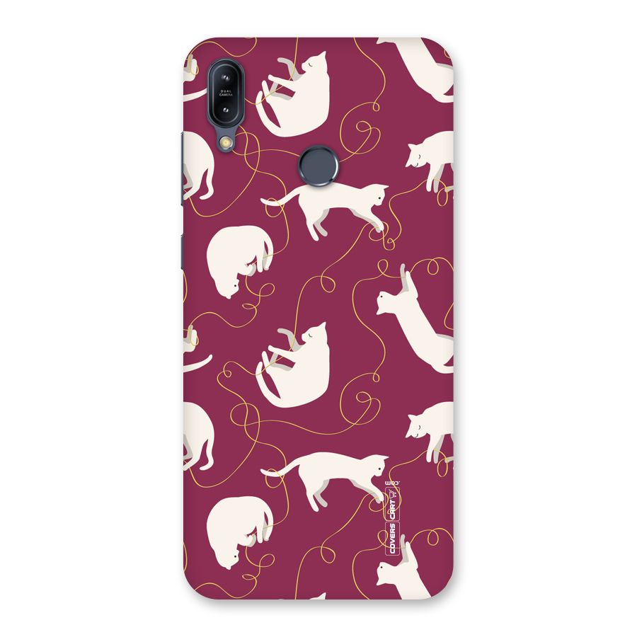 Lazy Kitty Back Case for Zenfone Max M2