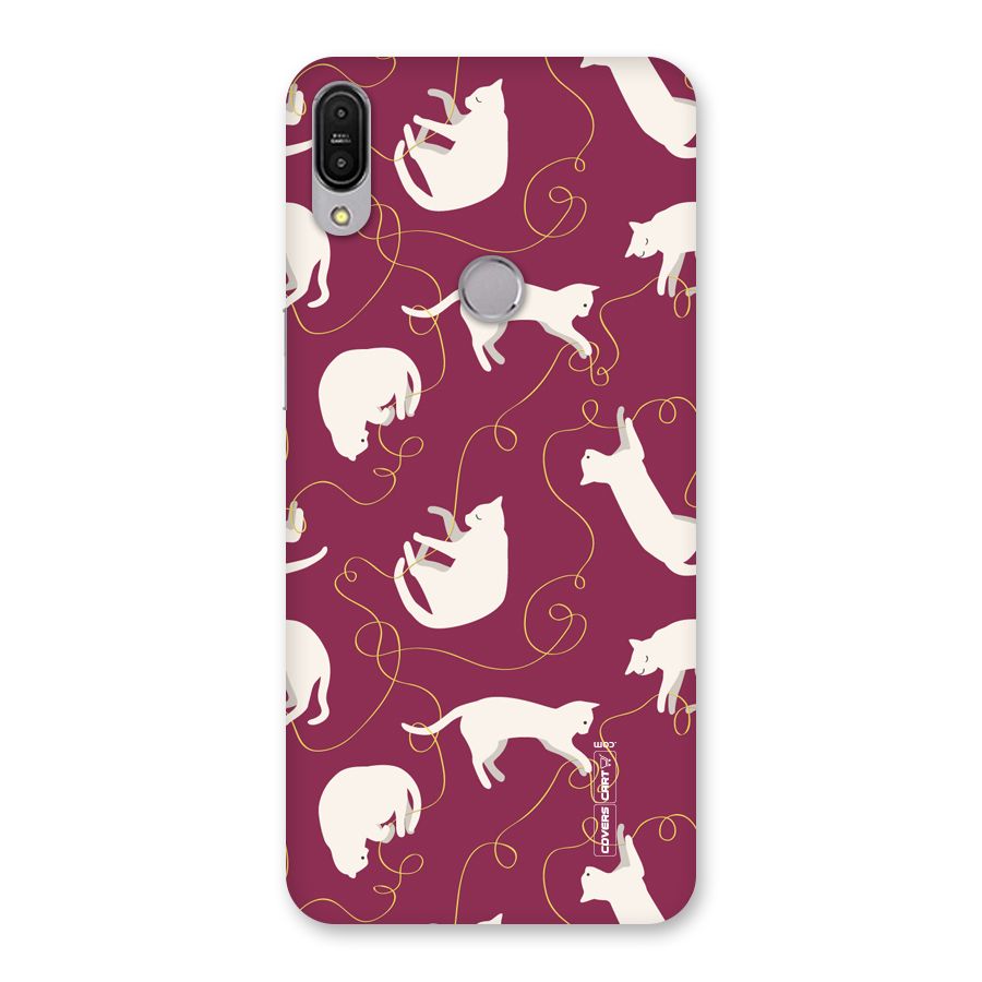 Lazy Kitty Back Case for Zenfone Max Pro M1