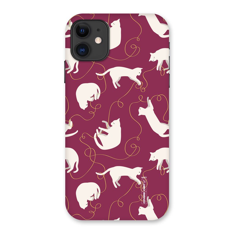 Lazy Kitty Back Case for iPhone 11
