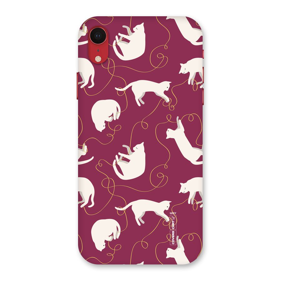 Lazy Kitty Back Case for iPhone XR