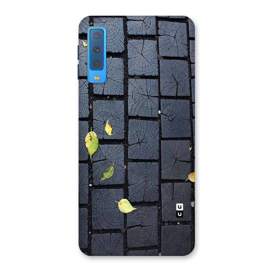 Leaf On Floor Back Case for Galaxy A7 (2018)