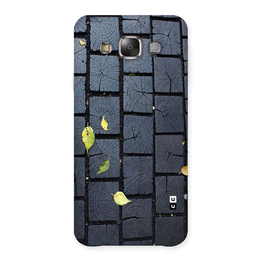 Leaf On Floor Back Case for Galaxy E7