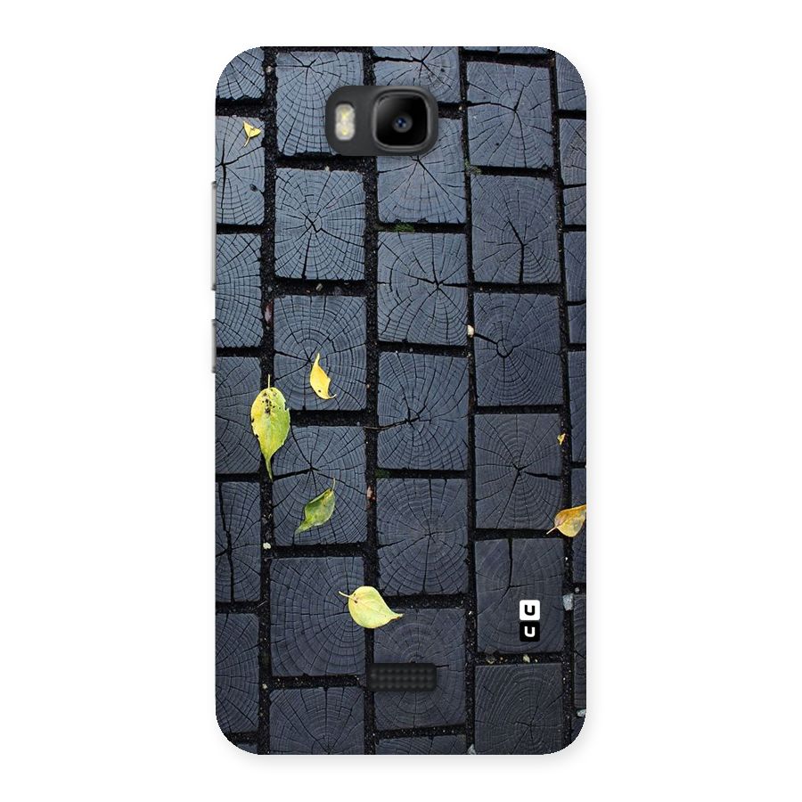 Leaf On Floor Back Case for Honor Bee